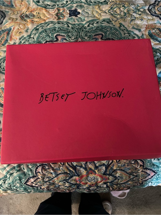 Betsey Johnson Shoes - Betsey Johnson Red Women's Heels Shoe Box